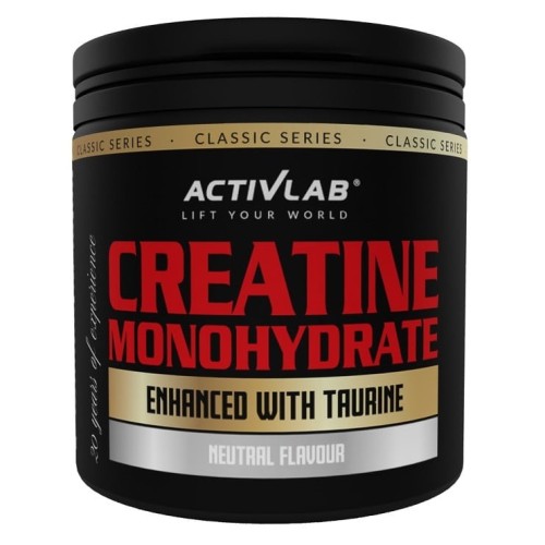 Activlab CS Creatine Monohydrate Natural Enhanced with Taurine, 300 Grams
