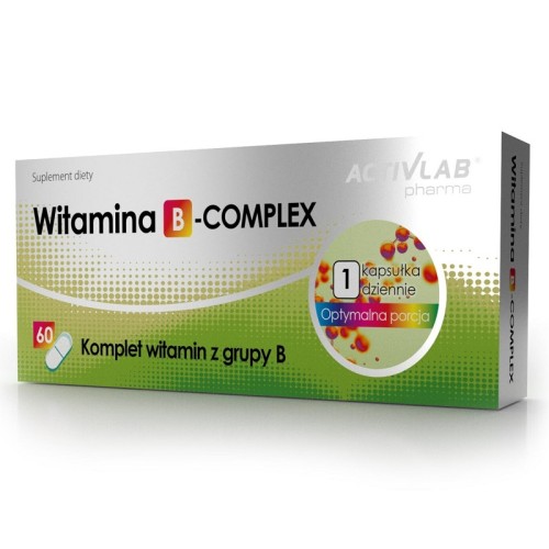 Activlab Pharma Vitamin B-Complex, 60 Capsules