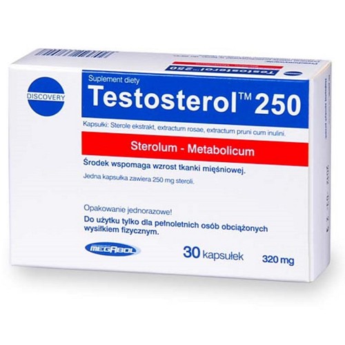 Megabol Testosterol 250, 30 Capsules