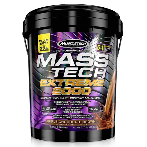 Muscletech Performance Series Mass Tech Extreme 2000, 10000 Grams