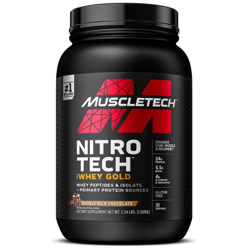 MuscleTech Nitro Tech 100% Whey Gold US, 920 Grams