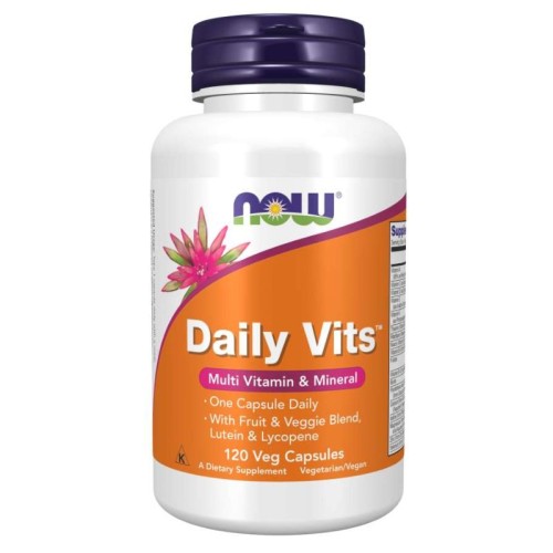 NOW Daily Vits, 120 Veg Capsules