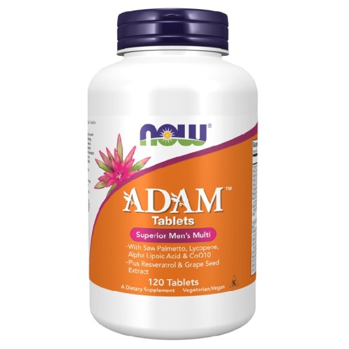 NOW Adam™ Men“s Multiple Vitamin, 120 Tablets