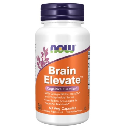NOW Brain Elevate, 60 Veg Capsules