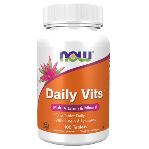 NOW Daily Vits Multi, 100 Tablets