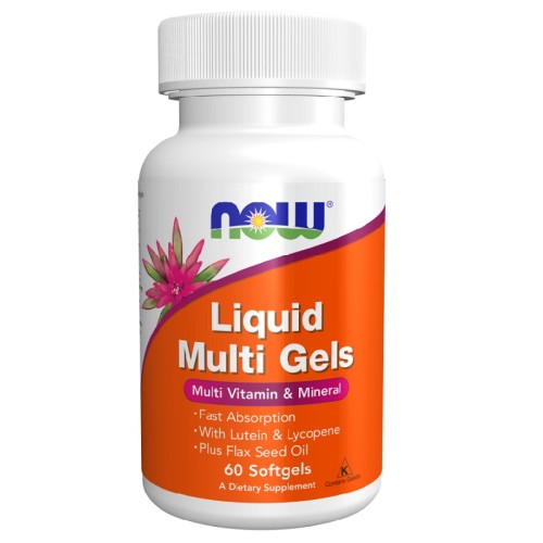 NOW Liquid Multi Gels, 60 Softgels
