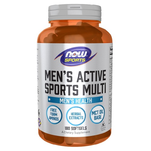 NOW Men's Active Sports Multi, 180 Softgels