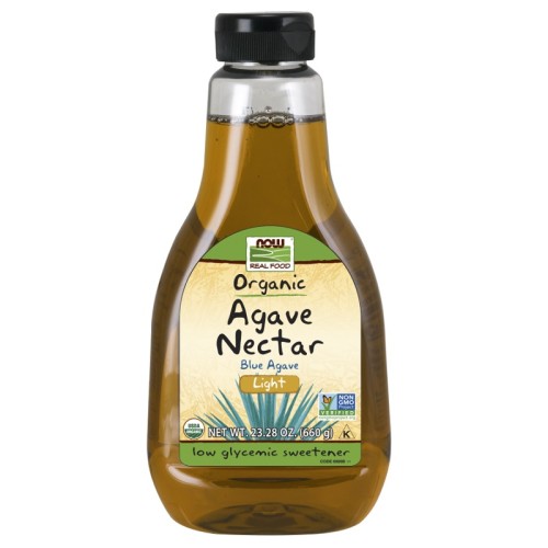 NOW Organic Agave Nectar Light, 660 Grams