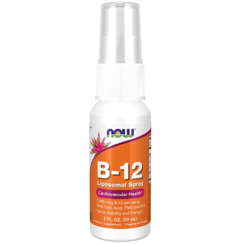 NOW Vitamin B-12 Liposomal Spray, 59 ml