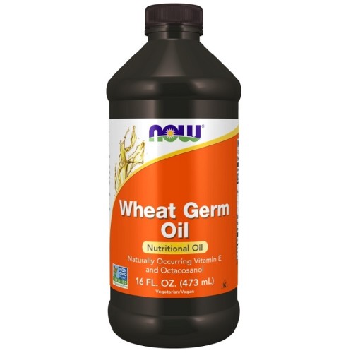 NOW Wheat Germ Oil Liquid, 473 ml.