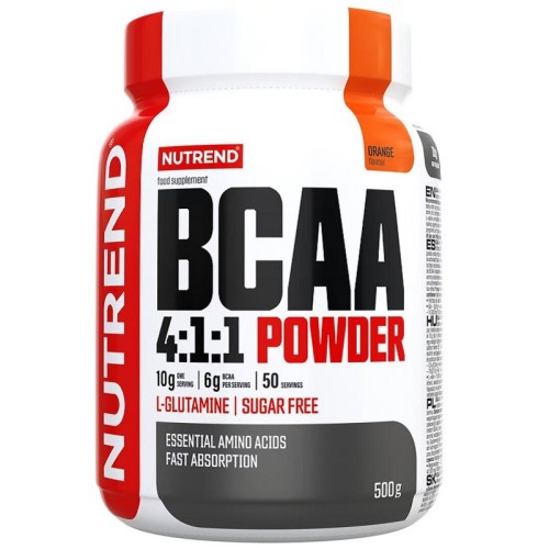 Nutrend BCAA 4:1:1 Powder, 500 Grams