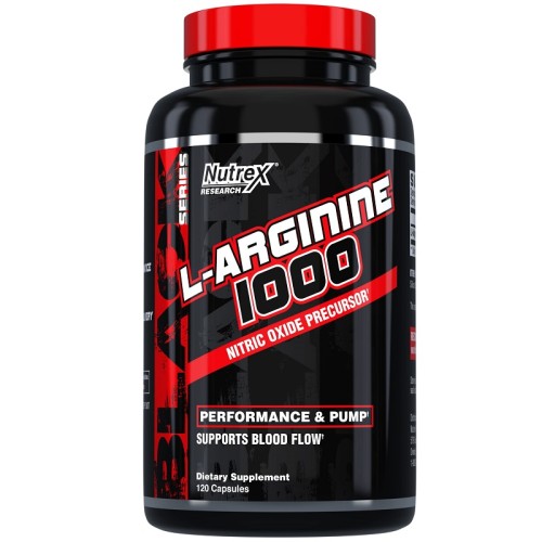 Nutrex L-Arginine 1000, 120 Capsules
