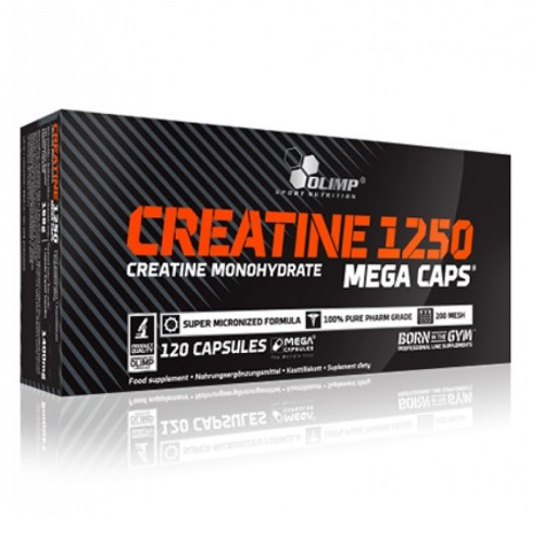Olimp Creatine 1250 Mega Caps, 120 Capsules