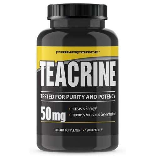 PrimaForce Teacrine, 120 Capsules