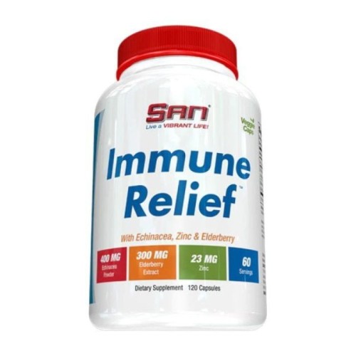 San Immune Relief, 120 capsules