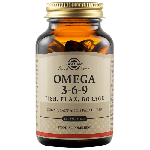 Solgar Omega 3-6-9, 60 softgels