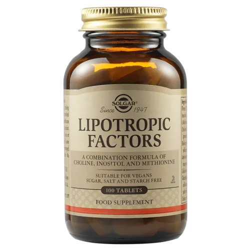 Solgar Lipotropic Factors, 100 tablets