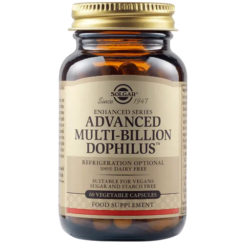 Solgar Advanced Multi-Billion Dophilus, 60 vegetable capsules